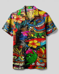 TIKI BEACH CAMP SHIRT - YHHN2803254