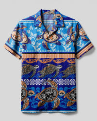 TURTLE SEAMLESS CAMP SHIRT  - TLNZ2703253