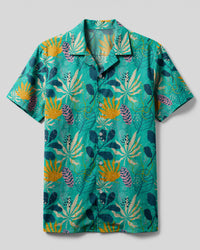 FLORAL CAMP SHIRT - TYQY3103251