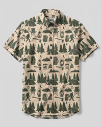 WILDERNESS CAMP CLASSIC BUTTON-DOWN COLLAR SHIRT - TYPQ0708263