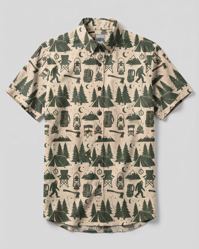 WILDERNESS CAMP CLASSIC BUTTON-DOWN COLLAR SHIRT - TYPQ0708263