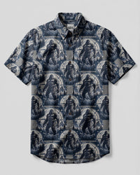 BIGFOOT INTO THE WILD BUTTON-DOWN COLLAR SHIRT - TYPQ0707261