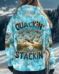 (HOT DEAL) QUACKIN' AND STACKIN' HUNTING DUCK CAMO ALL OVER PRINT - TYTM1611242