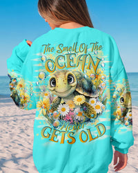 THE SMELL OF THE OCEAN TURTLE ALL OVER PRINT - TLNO1409233