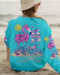 SAND ON STRESS OFF FLAMINGO ALL OVER PRINT - TLNO2309233