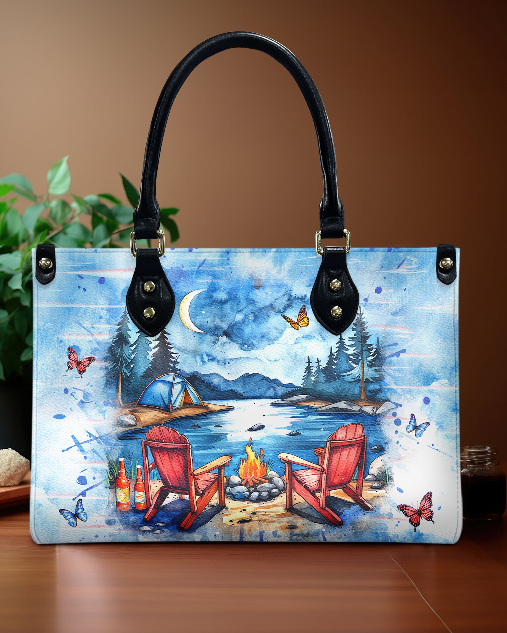 CAMPFIRE LEATHER HANDBAG - YHHG1912245