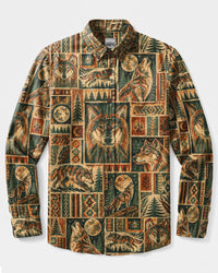 Chemise à col Gốc