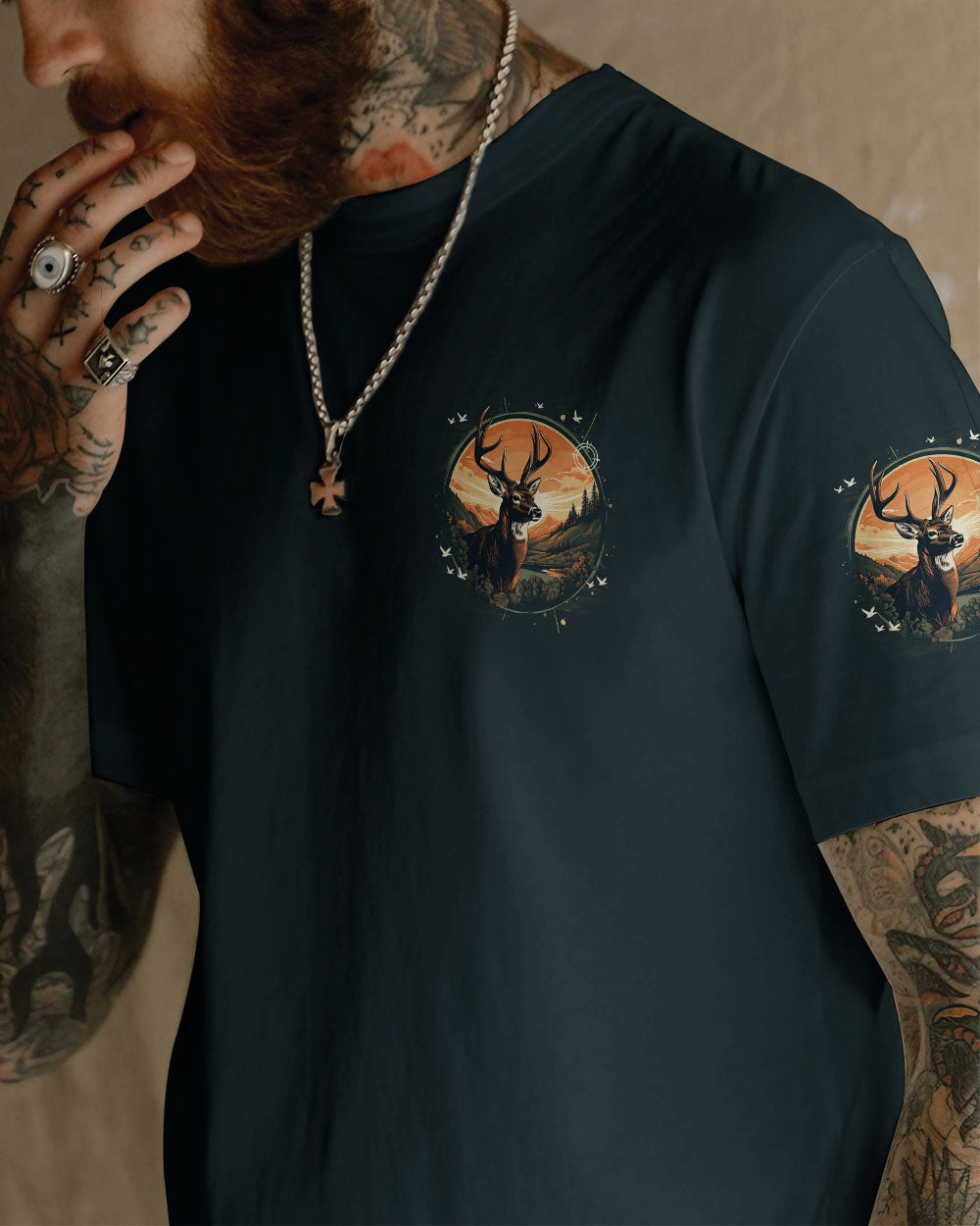 IF I'M NOT HUNTING DEER ALL OVER PRINT - TYQY1107253