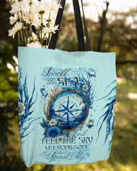 SMELL THE SEA AND FEEL THE SKY TOTE BAG - TY2305235