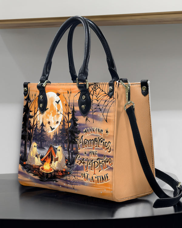 MAKING MEMORIES ONE CAMPFIRE HALLOWEEN LEATHER HANDBAG - YHDU1209243