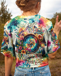 NOT ALL WHO WANDER ARE LOST COMPASS ALL OVER PRINT - TY1711232