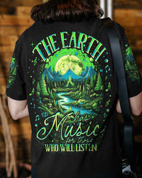 THE EARTH HAS MUSIC ALL OVER PRINT - TY0505232