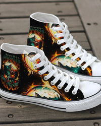 LIVE YOUR LIFE BY A COMPASS ALL HIGHTOP CANVAS SHOES - TY2804233