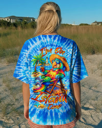 I'M ON ISLAND TIME PARROT ALL OVER PRINT - TLTW2503261