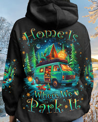 HOME IS WHERE WE PARK IT CHRISTMAS ALL OVER PRINT - YHLH0310234