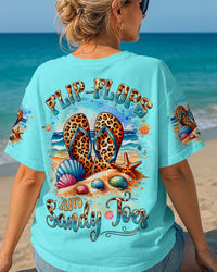 FLIP FLOPS AND SANDY TOES ALL OVER PRINT - TYQY0705251