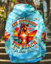 SOME GIRLS ARE JUST BORN WITH THE BEACH IN THEIR SOULS TIE DYE ALL OVER PRINT - TYQY1802257