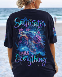 SALTWATER HEALS EVERYTHING TURTLE ALL OVER PRINT - TYQY0503254