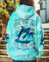 LET YOUR SOUL AND SPIRIT FLY DOLPHINS ALL OVER PRINT - TYQY2412241