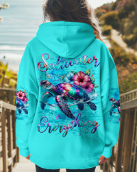 SALTWATER HEALS EVERYTHING TURTLE ALL OVER PRINT - TYQY2012241