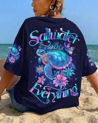 SALTWATER HEALS EVERYTHING TURTLE ALL OVER PRINT - TYQY2103251