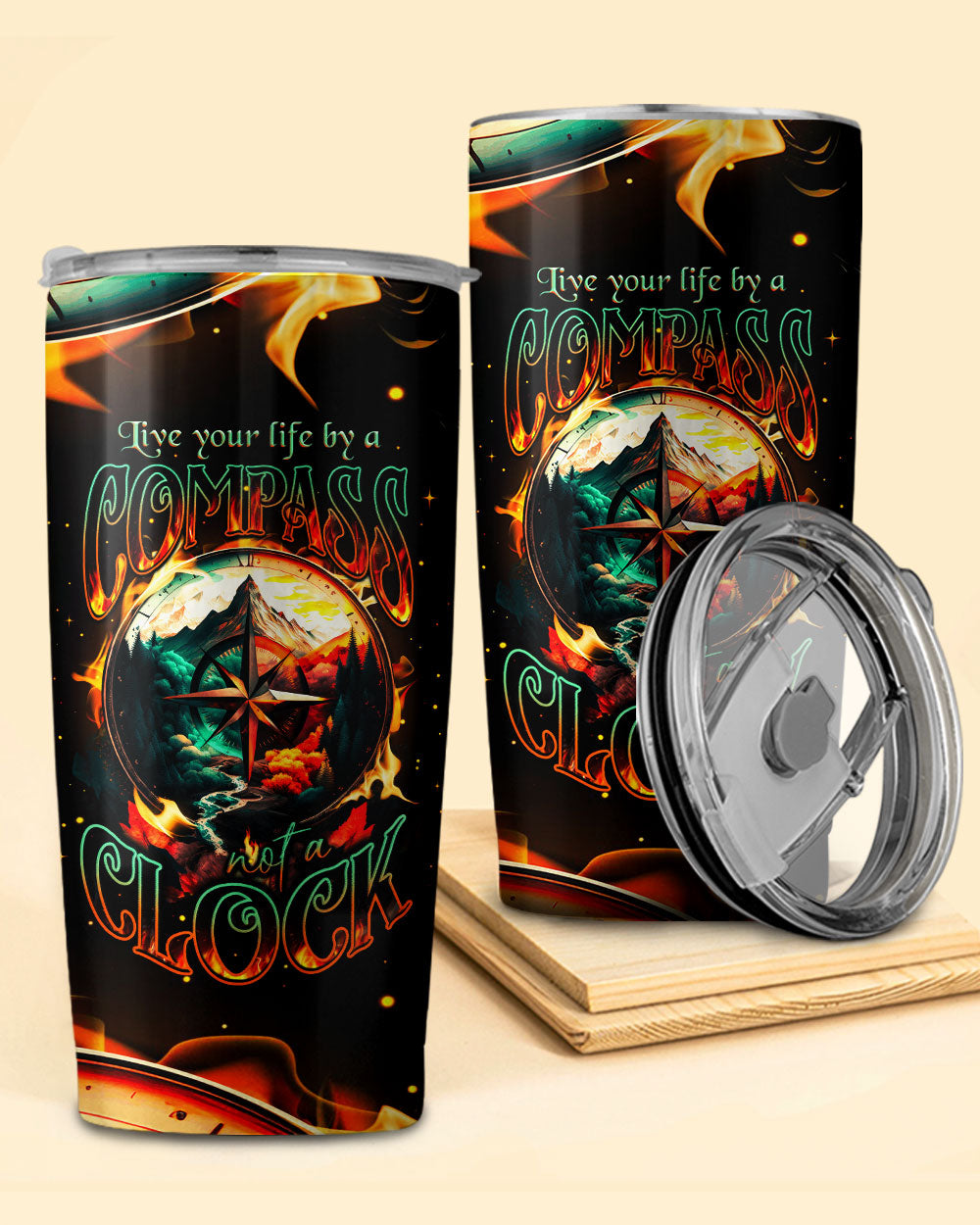 LIVE YOUR LIFE BY A COMPASS ALL TUMBLER - TY2804231