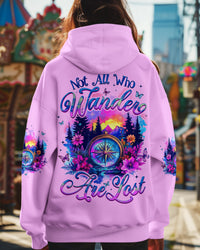 NOT ALL WHO WANDER ARE LOST COMPASS ALL OVER PRINT - TYQY1606254