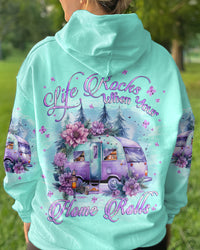 LIFE ROCKS WHEN YOUR HOME ROLLS ALL OVER PRINT - YHKD0911231