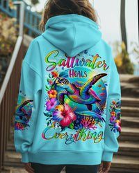 SALTWATER HEALS EVERYTHING TURTLE ALL OVER PRINT - TYTD1807253