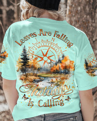 LEAVES ARE FALLING AUTUMN IS CALLING ALL OVER PRINT - YHLH1210233