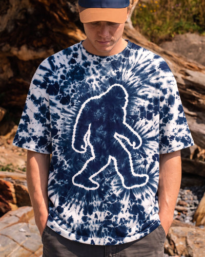 NAVY BIGFOOT SWIRL ALL OVER PRINT - TYPQ2110261