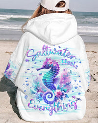 SALTWATER HEALS EVERYTHING SEAHORSE ALL OVER PRINT - YHKD3011232