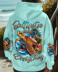 SALTWATER HEALS EVERYTHING TURTLE ALL OVER PRINT - TYTD0912243