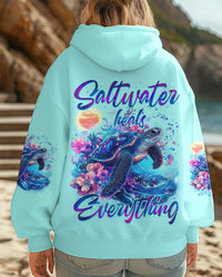 SALTWATER HEALS EVERYTHING TURTLE ALL OVER PRINT - TYTD2602253