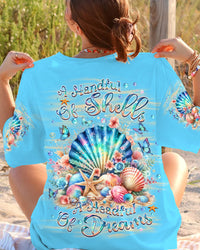 A HANDFUL OF SHELLS A HEADFUL OF DREAMS ALL OVER PRINT - YHKD0905243