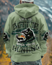 LIFE IS BETTER WHEN YOU'RE HUNTING ALL OVER PRINT - TYTD2211241