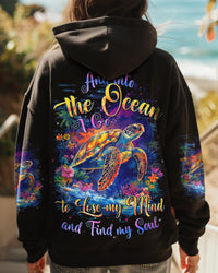 INTO THE OCEAN I GO TURTLE ALL OVER PRINT - TYTD1112242