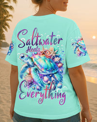 SALTWATER HEALS EVERYTHING TURTLE ALL OVER PRINT - TYTD2205253