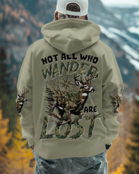 NOT ALL WHO WANDER ARE LOST DEER HUNTING CAMO ALL OVER PRINT - TYTD2911244
