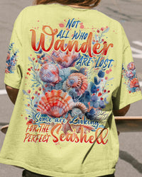 NOT ALL WHO WANDER ARE LOST SEASHELL ALL OVER PRINT - TYTD1603244