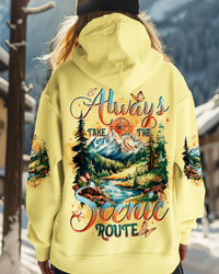 ALWAYS TAKE THE SCENIC ROUTE ALL OVER PRINT - TYTD2410241