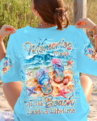 MEMORIES MADE AT THE BEACH ALL OVER PRINT - YHKD1505244
