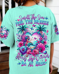 SMELL THE SEA FEEL THE BREEZE MERMAID ALL OVER PRINT - TYTD0606242