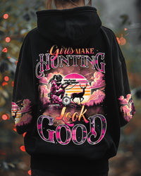 (HOT DEAL) GIRLS MAKE HUNTING LOOK GOOD ALL OVER PRINT - TYTD0611241