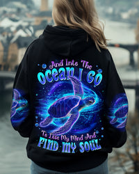 AND INTO THE OCEAN I GO TURTLE ALL OVER PRINT - TYTD2001251