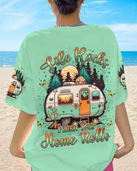 DAS LEBEN ROCKT, WENN DEIN ZUHAUSE ROLLING ALL OVER PRINT - YHKD0305244