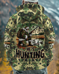 HE'S HUNTING DUCKS SANTA CHRISTMAS ALL OVER PRINT - TYTD1411243