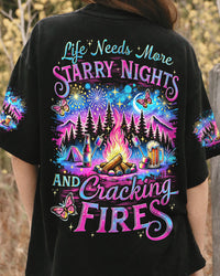LIFE NEEDS MORE STARRY NIGHTS AND CRACKLING FIRES ALL OVER PRINT - TYTD1907242