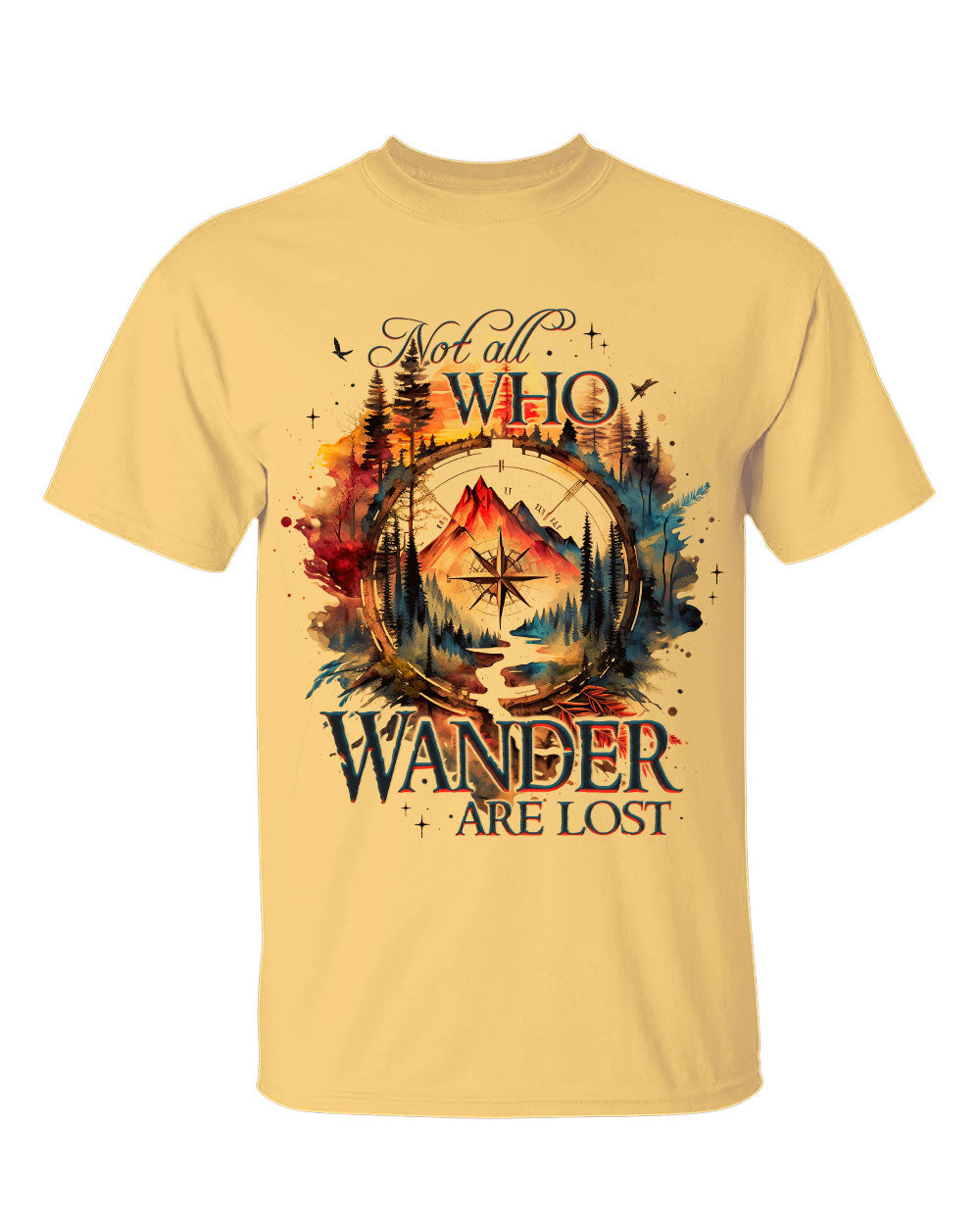 NOT ALL WHO WANDER ARE LOST COTTON SHIRT - TY1505231
