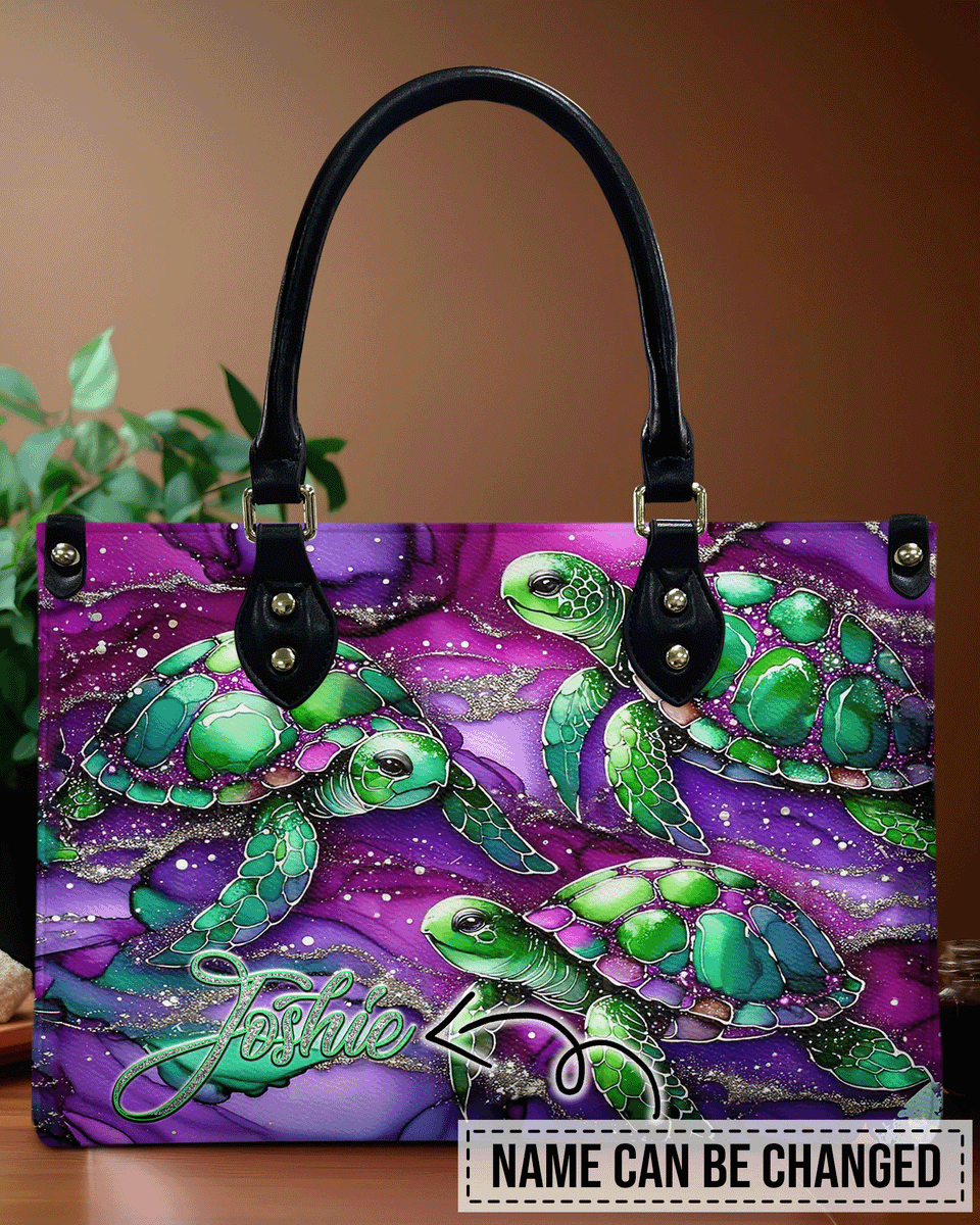 SEA TURTLE LEATHER HANDBAG TLTR2207244 Good in the Woods